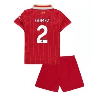 Camisa de time de futebol Liverpool Joe Gomez #2 Replicas 1º Equipamento Infantil 2024-25 Manga Curta (+ Calças curtas)